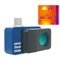 EU Direct AV TOOLTOP T7 T7S+ T7pro Dual Lens Thermische Beeldvormer met Zichtbaar Licht Fusiem,256x192 IR en 640x480 Cam