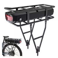 [EU Direct] BAFANG 36V 22.5AH 810Wh Achterdrager Elektrische Fietsaccu 2600mAh 18650 Batterij met 30A BMS Beschermbord v