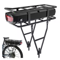 [EU Direct] BAFANG 48V 17.5AH 840Wh Achterdrager elektrische fiets batterij 2600mAh EVE18650 batterij met 30A BMS besche