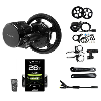 [EU Direct] BAFANG BBS 01B 36V 250W Elektrische Fiets Middenmotor CAN Protocol Geüpgraded Set E bike Conversiekit 36T 42