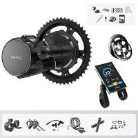 [EU DIRECT] BAFANG BBS01B 36V 250W Middenmotor Conversiekit Elektrische Fiets Kits met VD61 Display Scherm 36/42/44T Ket
