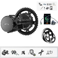 [EU DIRECT] BAFANG BBS01B 36V 250W Middenmotor Conversiekit Elektrische Fiets Kits met C18 0 9 PAS Display Scherm 36/42/