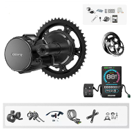 [EU DIRECT] BAFANG BBS01B 36V 250W Middenmotor Conversiekit Elektrische Fietskits met VD618 Display Scherm 36/42/44/52T