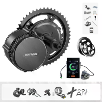 [EU DIRECT] BAFANG BBS01B 36V 350W Mid Motor Conversie Kit Elektrische Fiets Kits met C18 0 9 PAS Display Scherm 36/42/4