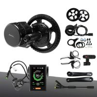 [EU Direct] BAFANG BBS01B 36V 350W Middenmotor Elektrische Fiets Conversie Kit 44T/46T/48T/52T DIY E bike Conversie Kit