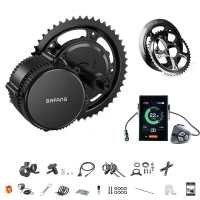 [EU DIRECT] BAFANG BBS01B 48V 250W Mid Motor Conversiekit Elektrische Fiets Kit met C18 0 9 PAS Display Scherm 36/42/44/