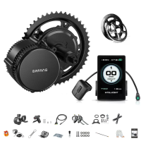 [EU DIRECT] BAFANG BBS01B 48V 250W midden motor conversie kit voor elektrische fietsen met 860C LCD scherm 36/42/44/52T