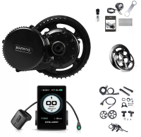 [EU DIRECT] BAFANG BBS02B 36V 500W Mid Motor Conversion Kit Electric Bike Kits met 860C LCD Display Scherm 36/42/44/52T