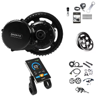 [EU DIRECT] BAFANG BBS02B 36V 500W Middenmotor Conversie Kit Elektrische Fiets Kits met VD61 Display Scherm 36/42/44T Ke