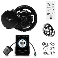 [EU DIRECT] BAFANG BBS02B 48V 500W Mid Motor Conversie Kit Elektrische Fiets Kits met 860C LCD Display Scherm 36/42/44/5