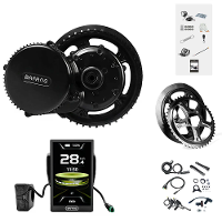 [EU DIRECT] BAFANG BBS02B 48V 500W Middenmotor Conversieset Elektrischefiets Kits met C010 Display Scherm 36/42/44T Kett