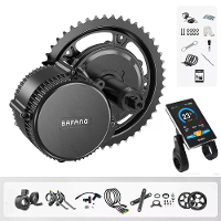 [EU DIRECT] BAFANG BBS02B 48V 750W Middemotor Conversiekit Elektrische Fietskits met VD61 Display Scherm 36/42/44T Ketti