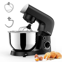 [EU Direct] BEECO SVEWT SM 1540 1500W Stand Mixer Chef Machine Food Mixer 10 Snelheid Controle met 5,5L SUS304 RVS Kom