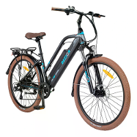[EU DIRECT] BEZIOR M2 Pro Opgewaardeerd Versie 48V 14.5AH 500W Elektrische Fiets 26*2.125 Inch 100KM Bereik Max Belastin