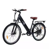 [EU Direct] BEZIOR M3 48V 1 0.4AH 500W Elektrische Fiets 26*2.1 Inch 60km Actieradius Max Laadvermogen 100 120kg