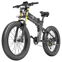 [EU DIRECT] BEZIOR X PLUS 48V 17.5AH 1500W Elektrische fiets 26*4.0 Inch 130KM Bereik Maximaal Laadvermogen 200KG
