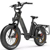 [EU DIRECT] Bezior X500Max Elektrische Fiets 37.5Ah 48V 750W BAFANG Motor Elektrische Fiets 20 inch Bereik van 100 220 k