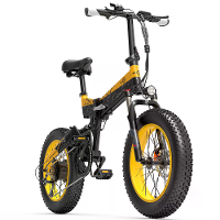 [EU DIRECT] Bezior XF200 15Ah 48V 1000W Vouwbare Bromfiets Elektrische Fiets 20 inch 130 km Bereik Max Belasting 200 kg