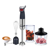 [EU Direct] BioloMix 1200W 5 in 1 Staafmixer Met Groenten  en Vleesmaler Met 800ml Hakschotel 600ml Smoothiebeker