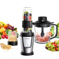 [EU Direct] BioloMix 3 in 1 Multifunctionele Blender Keukenmachine 700W Draagbare Elektrische Juice Blender Smoothie Mix
