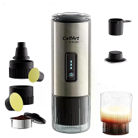 [EU Direct] BioloMix Draagbare Koffiemachine voor Auto en Thuis DC12V Expresso Koffiemaker Geschikt voor Nexpresso Dolce