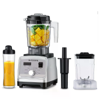 [EU Direct] BlitzHome® BH 228C Professionele 1600W Blenders op het aanrecht 6 bladige schroefdraad 6 Programma's Smoothi
