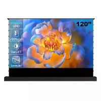 [EU Direct] BlitzWolf BW VS14 120 Inch Elektrische Vloer Opklapbare UST Projectiescherm 4K UHD ALR 170° Kijkhoek voor Ul