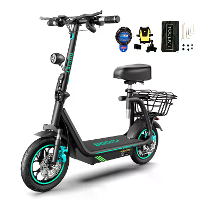 [EU DIRECT] BOGIST M5 PRO+ Opvouwbare Elektrische Scooter met Zitje 48V 13Ah Batterij 500W Motor 12inch Banden 30 40KM M