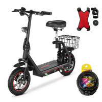 [EU Direct] BOGIST M5 PRO S Elektrische Scooter met Zitje 48V 13AH Batterij 500W Motor 12 inch Pneumatische Banden 35KM