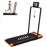 [EU Direct] Bominfit 2 in 1 Opvouwbare Loopben met Hengreep, 500 W Borstelloze Motor Wenelpad, Snelheid 1 8 km/u, 6 cm H