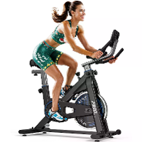 [EU Direct] Bominfit FS50 Indoor Magnetische Hometrainer   Ultra stille 6KG Vliegwiel,Verstelbare Ergometer,150KG Capaci