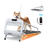 [EU Direct] Bominfit GP03B Ultra Stille Hondenloopband voor Kleine,Middelgrote en Grote Honden tot 265LBS,2.5PK Huisdier