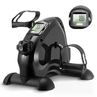 [EU Direct] Bominfit onderbureaulijf Fietsstationaire mini magnetische fitnessfiets pedaaltrainer voor arm  en beenherst