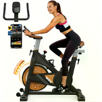 [EU Direct] Bominfit OS3 Magnetische Fietser   15kg Zware Vliegwiel,Verstelbare Zitting,160kg Capaciteit,LED Weergave,In