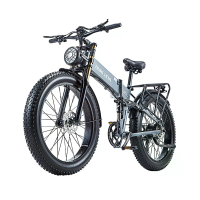 [EU DIRECT] BURCHDA R5 PRO Elektrische Fiets 48V 20AH Batterij 1000W Motor 26*4.0Inch Banden 70 90KM Bereik 180KG Max Be