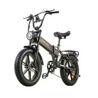 [EU DIRECT] BURCHDA R7 Elektrische Fiets 48V 16Ah Accu 1000W Motor 20inch Banden 50 60KM Actieradius 180KG Max Laadvermo