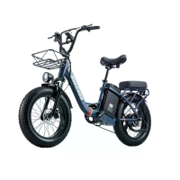 [EU DIRECT] BURCHDA U8 Elektrische Fiets 1000W Motor 48V 31.5AH Batterij 20inch Banden 200KM Maximale Kilometerstand 200