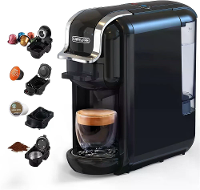 [EU Direct] CAFELFFE MK 603 4 in 1 19Bar Capsule Koffiezetapparaat 600ml Watertank Compatibel Met NS DG Capsules ESE Pod