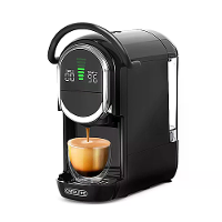 [EU Direct] CAFELFFE MK609S 19Bar 4 in 1 Capsule Espresso Machine Compatibel met NS DG ESE Capsules & Poeder Temperatuur