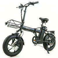 [EU DIRECT] CMACEWHEEL AC16 Elektrische Fiets 48V 18AH 350W Elektrische Fiets 16 Inch 55KM Actieradius Maximale Belastin