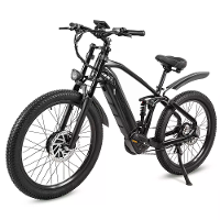 [EU DIRECT] CMACEWHEEL AL26 MAX 48V 17AH 500W*2 Dual Motor 26 Inch Elektrische Fiets 60KM Actieradius Maximale Laadcapac