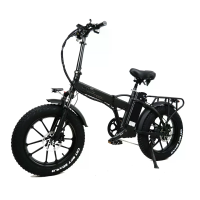 [EU Direct] CMACEWHEEL GW20 48V 18Ah 750W 20in Vouw Elektrische Fiets 80 100KM Bereik Schijf Rem E Fiets
