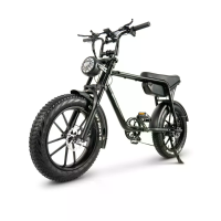 [EU DIRECT] CMACEWHEEL K20 Elektrische fiets 48V 17AH 750W Elektrische fiets 20*4.0 Inch 70 100KM Kilometerbereik Max Be