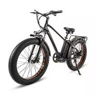 [EU DIRECT] CMACEWHEEL KS26 Elektrische Fiets 48V 18AH 500W Motor 26 Inch Band Elektrische Fiets 60 75KM Bereik Maximaal