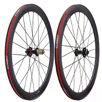 [EU Direct] CSC 700C Carbon Fietswielset met schijfrem, 6 bouten center lock naaf, 38/50mm clincher, tubular en tubeless