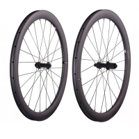 [EU Direct] CSC D272 UCI gecertificeerde 50 mm diepe koolstofwielset, 700C schijfrem Center Lock wielen, 54T thru as pas