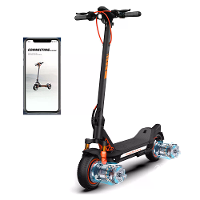 [EU DIRECT] CUNFON RZ1000 Elektrische Scooter 48V 24Ah Accu 1200W*2 Dubbele Motoren Aanbevolen Topsnelheid 25KM/H 10,5 i