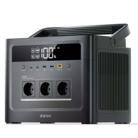 [EU Direct] DaranEner Cubus1000Max draagbare powerstation 1000W, 1152Wh zonnegenerator met 3 AC uitgangen (2000W piek) 1