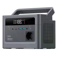 [EU Direct] DaranEner draagbare stroomvoorziening 350W 288Wh Powerbank LiFePO4 batterij 230V zuivere sinusgolf AC uitspa