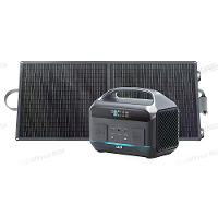 [EU Direct] DaranEner NEO300 Pro 600W LiFePO4 Draagbare Stroomvoorziening + SP100 100W Opvouwbaar Zonnepaneel,600W 299Wh